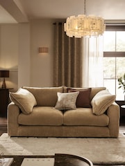 Orange 50 x 50cm Burford Flange Edge Cushion - Image 1 of 10