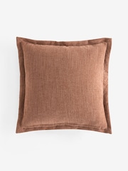 Orange 50 x 50cm Burford Flange Edge Cushion - Image 10 of 10