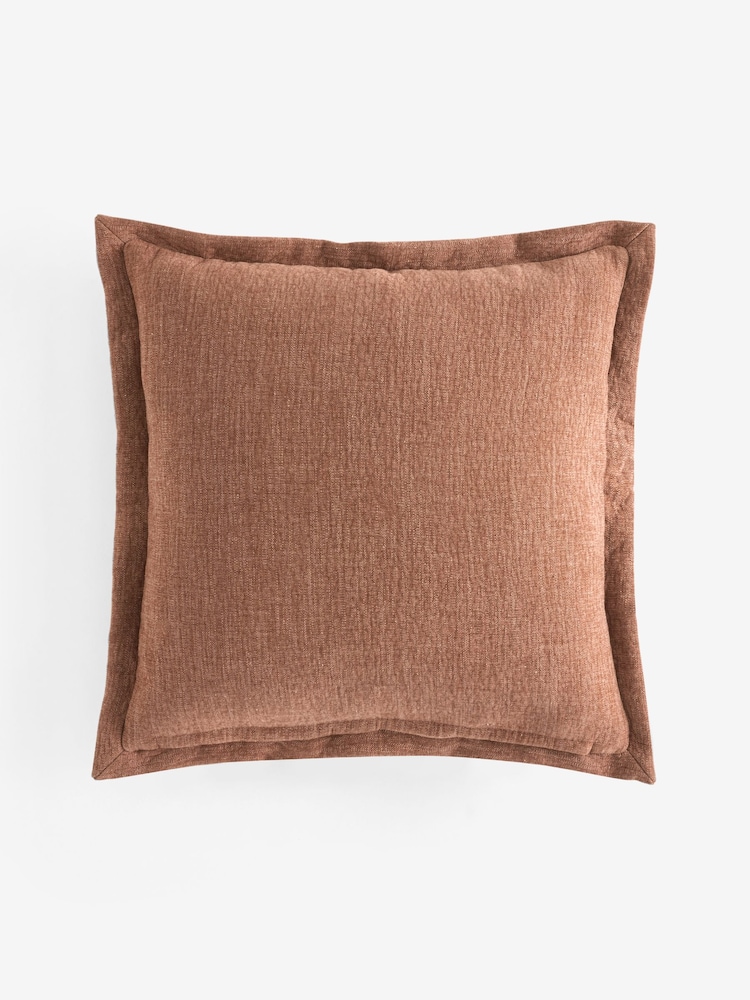 Orange 50 x 50cm Burford Flange Edge Cushion - Image 10 of 10 Orange 50 x 50cm Burford Flange Edge Cushion - Image 10 of 10