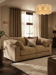 Orange 50 x 50cm Burford Flange Edge Cushion - Image 2 of 10