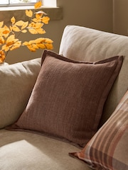 Orange 50 x 50cm Burford Flange Edge Cushion - Image 3 of 10