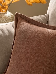 Orange 50 x 50cm Burford Flange Edge Cushion - Image 4 of 10