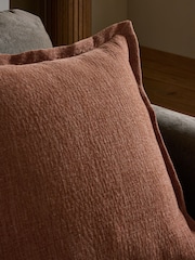 Orange 50 x 50cm Burford Flange Edge Cushion - Image 5 of 10