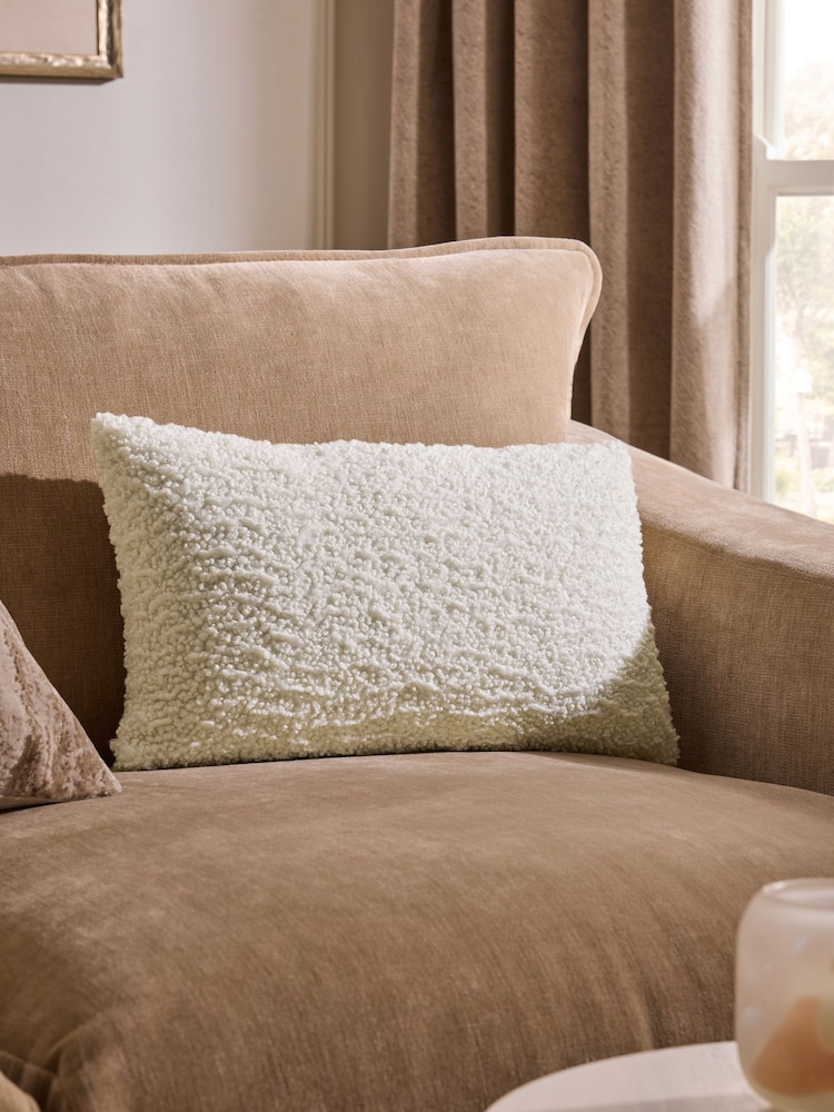 Wooly Texture Knit Cushion - 圖片 1/4