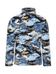 Mountain Warehouse Light Blue Kids Pursuit Printed Half Zip Fleece - Image 4 of 5