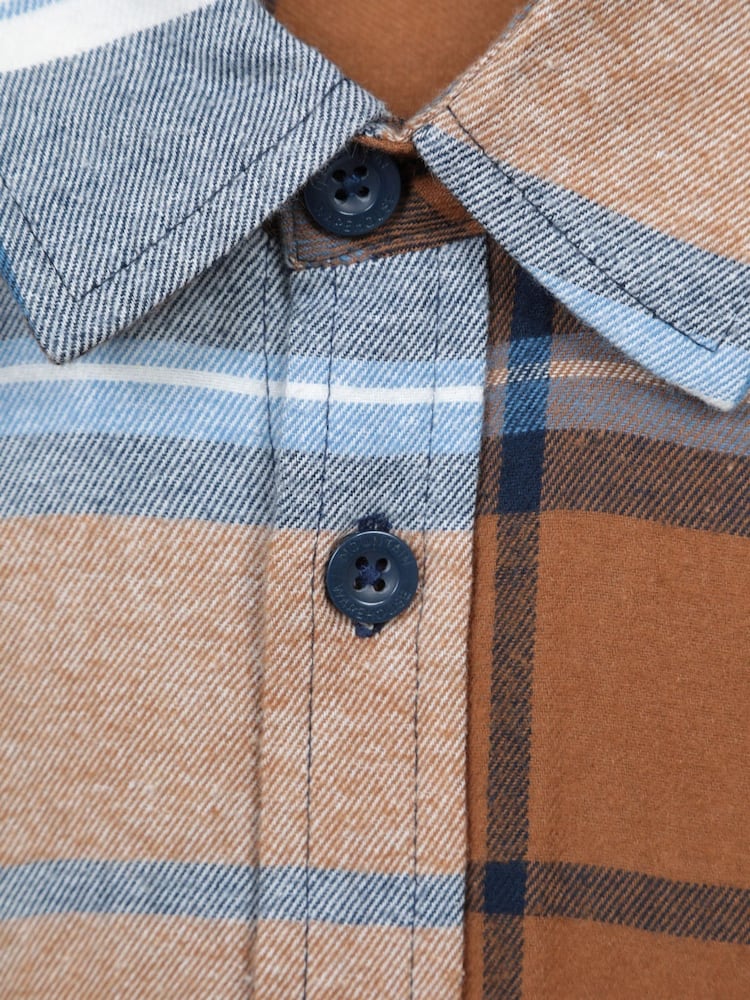 لون طبيعي - قميص بكم طويل رجالي Trace من Mountain Warehouse - صورة 6 من 6 لون طبيعي - قميص بكم طويل رجالي Trace من Mountain Warehouse - صورة 6 من 6