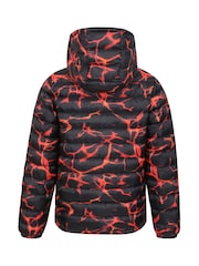 Mountain Warehouse Bright Orange Seasons  Printed Water-Resistant Padded Jacket - Image 3 of 6