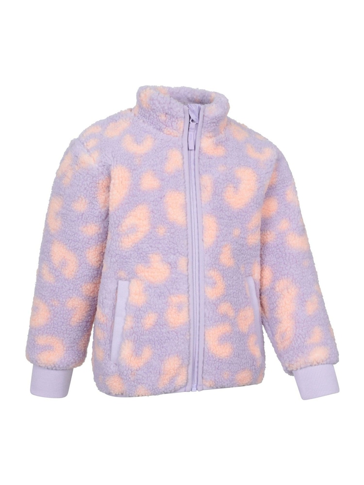 Mountain Warehouse Pink Wren Borg Jacket - Image 2 of 5 Mountain Warehouse Pink Wren Borg Jacket - Image 2 of 5