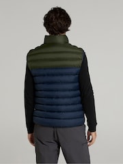 Mountain Warehouse Green Link Mens Water Resistant Padded Gilet - Image 3 of 9