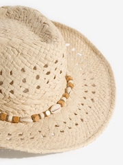 Friends Like These Natural Western Hat - Image 3 of 6