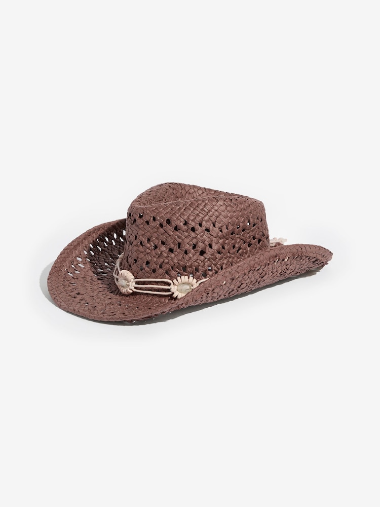 Friends Like These Chocolate Brown Western Hat - Image 1 of 5