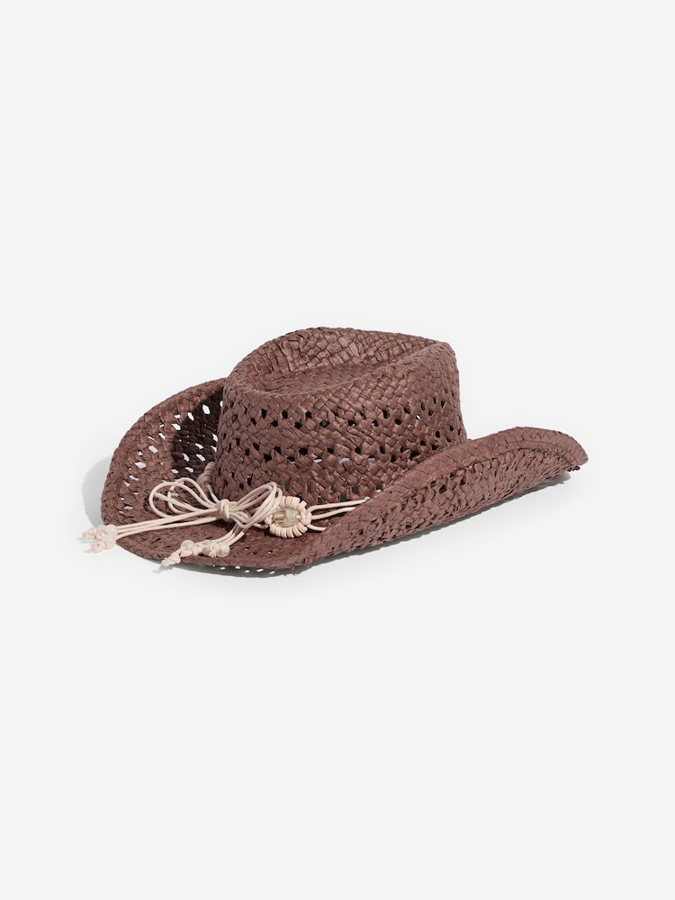 Friends Like These Chocolate Brown Western Hat - Image 2 of 5