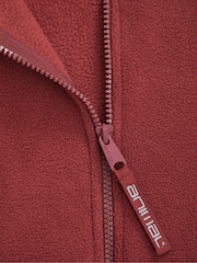 Animal Red Mens Stockholm Full-Zip Fleece - Image 5 of 5