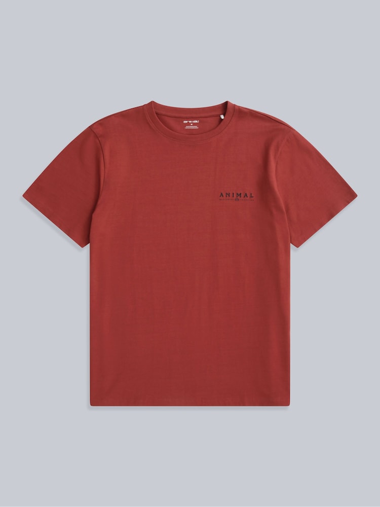 Animal Orange Chase Summer Relaxed T-Shirt - Image 1 of 5 Animal Orange Chase Summer Relaxed T-Shirt - Image 1 of 5