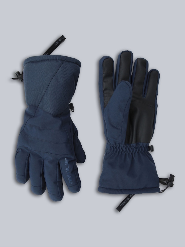 Animal Blue Glacier Herringbone Ski Gloves - Image 1 of 6