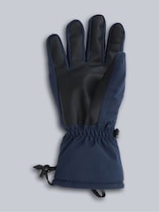 Albastru - Animal Glacier Herringbone Ski Gloves - Imaginea 3 din 6