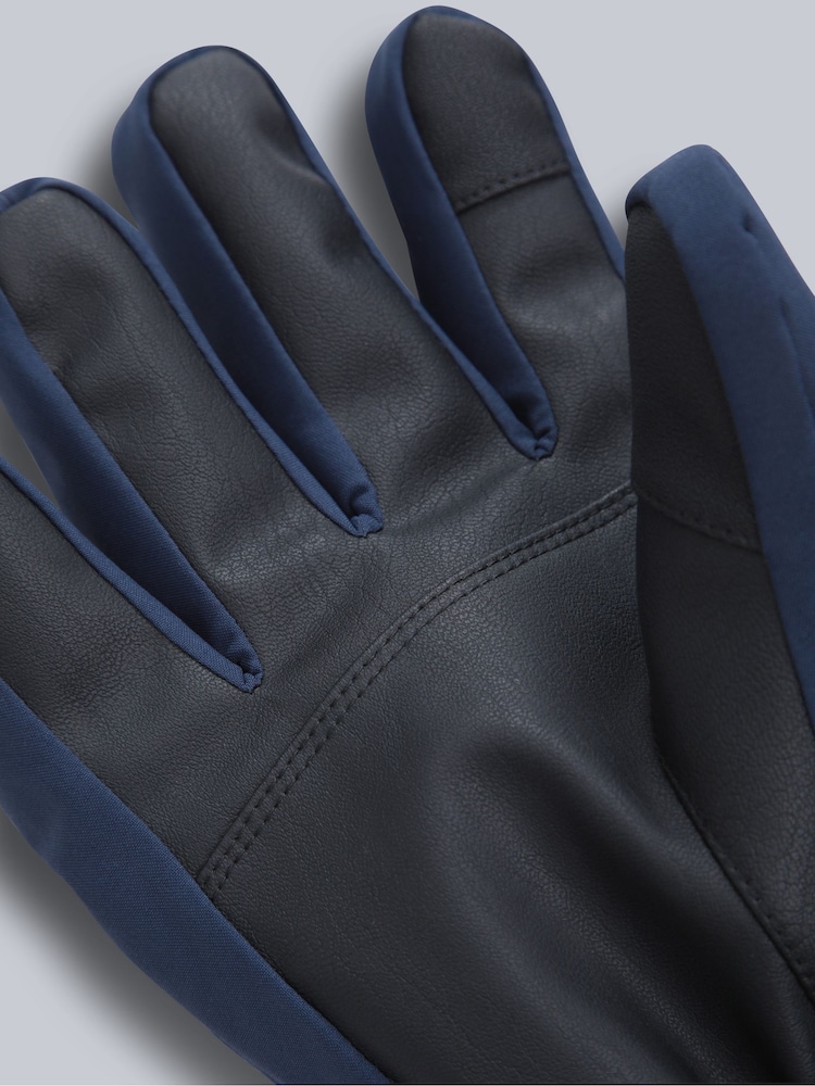 Animal Blue Glacier Herringbone Ski Gloves - Image 6 of 6