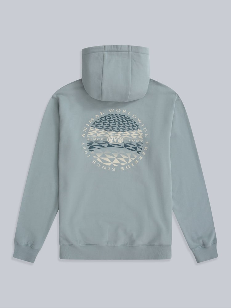 Animal Light Blue River  Hoodie - Image 2 of 6 Animal Light Blue River  Hoodie - Image 2 of 6