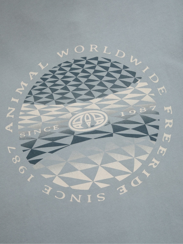 Animal Light Blue River  Hoodie - Image 6 of 6 Animal Light Blue River  Hoodie - Image 6 of 6