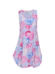 Cyberjammies Heart Printed Jersey Bus Swing Nightdress - Imagen 4 de 4