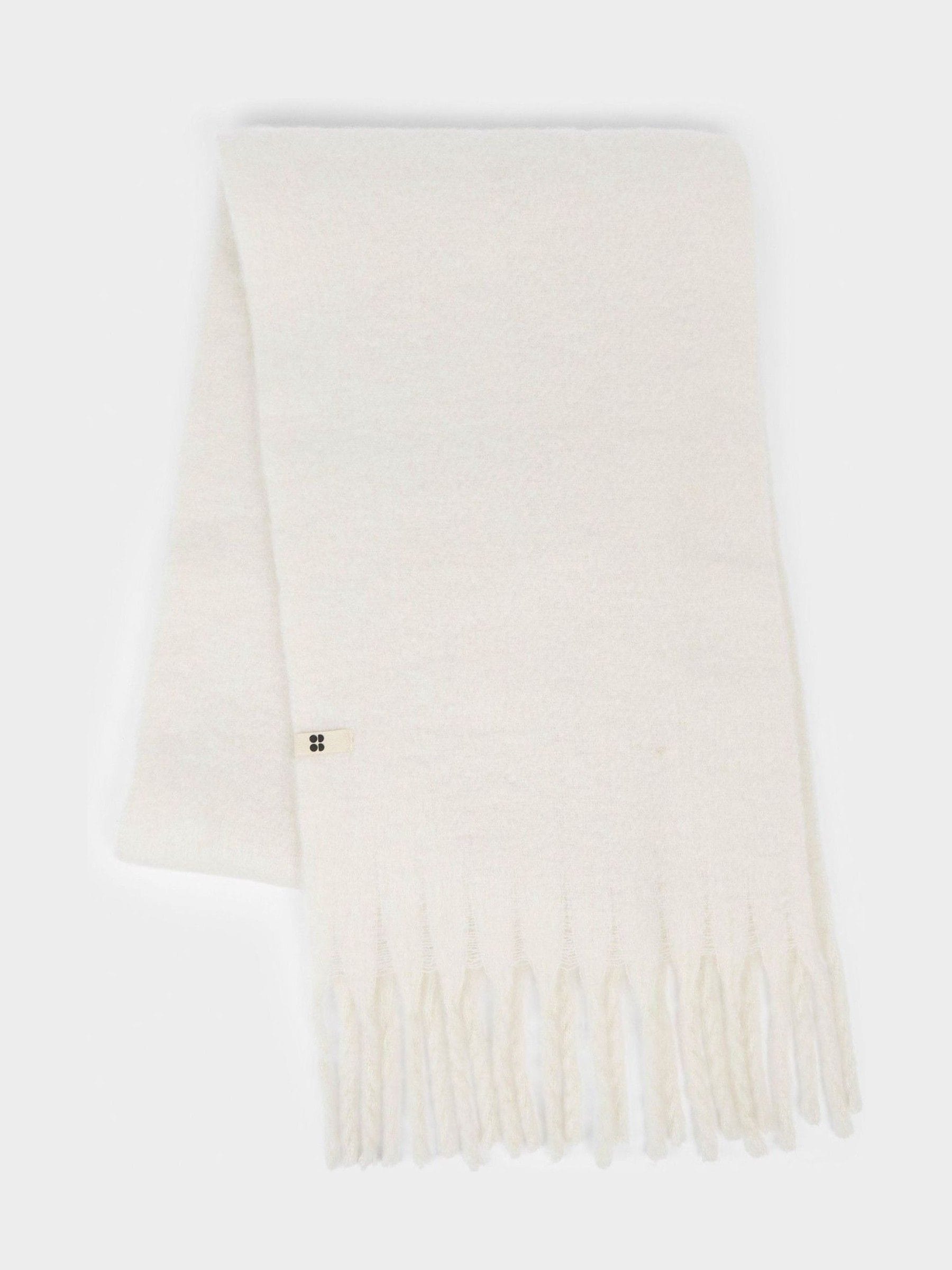 Buy Sweaty Betty White Soft Cloud Tassel Scarf from Next USA