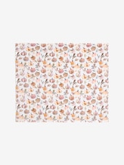 Orange Watercolour Pumpkin Fleece Throw - Image 1 of 3