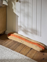 Natural Hot Dog Draught Excluder - Image 1 of 3
