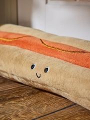Natural Hot Dog Draught Excluder - Image 2 of 3