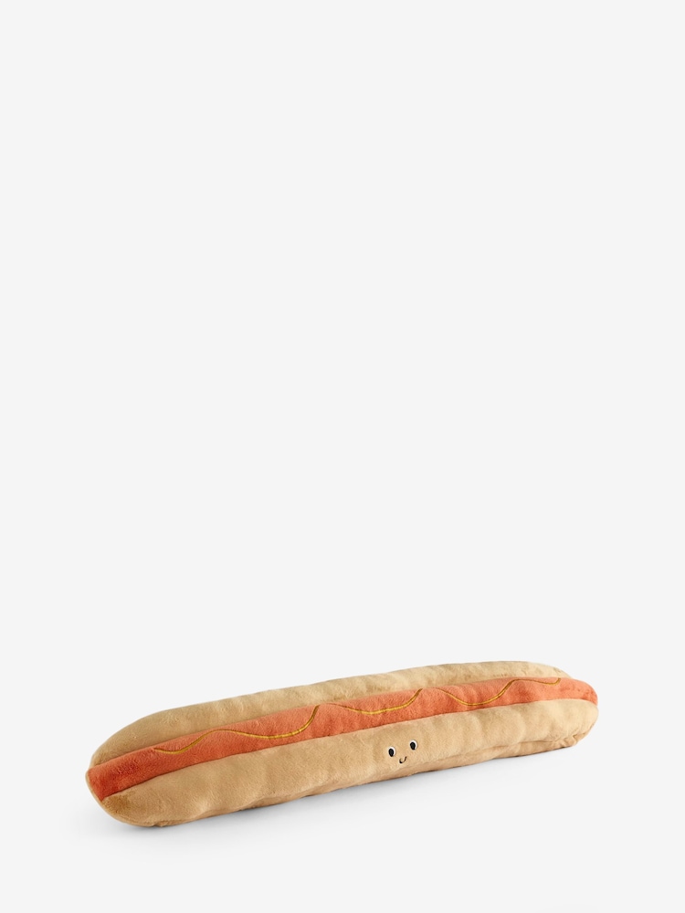 Natural Hot Dog Draught Excluder - Image 3 of 3