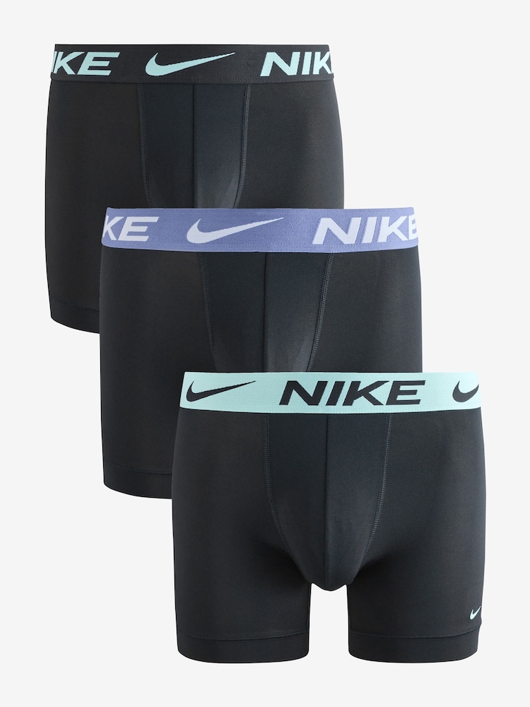 Nike Black Boxer Briefs 3 Pack - Image 1 of 4 Nike Black Boxer Briefs 3 Pack - Image 1 of 4