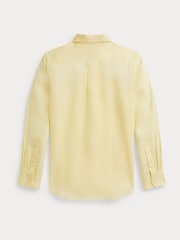 Polo Ralph Lauren Yellow Linen Shirt - Image 2 of 2