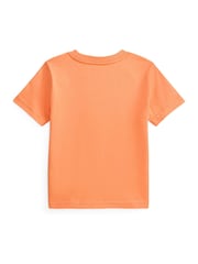 Polo Ralph Lauren Orange Surfer Polo Bear Graphic T-Shirt - Image 2 of 2
