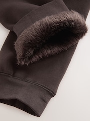 Chocolate Brown Maximum Warmth Fleece Lined Thermal Leggings - Image 6 of 6