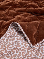 Orange Autumn Leaf Bedspread - Image 3 of 3