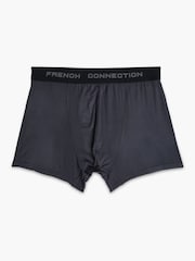 French Connection Grey Luxury Stretch Boxers 3-Pack - Image 3 of 4