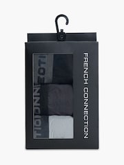 French Connection Grey Luxury Stretch Boxers 3-Pack - Image 4 of 4