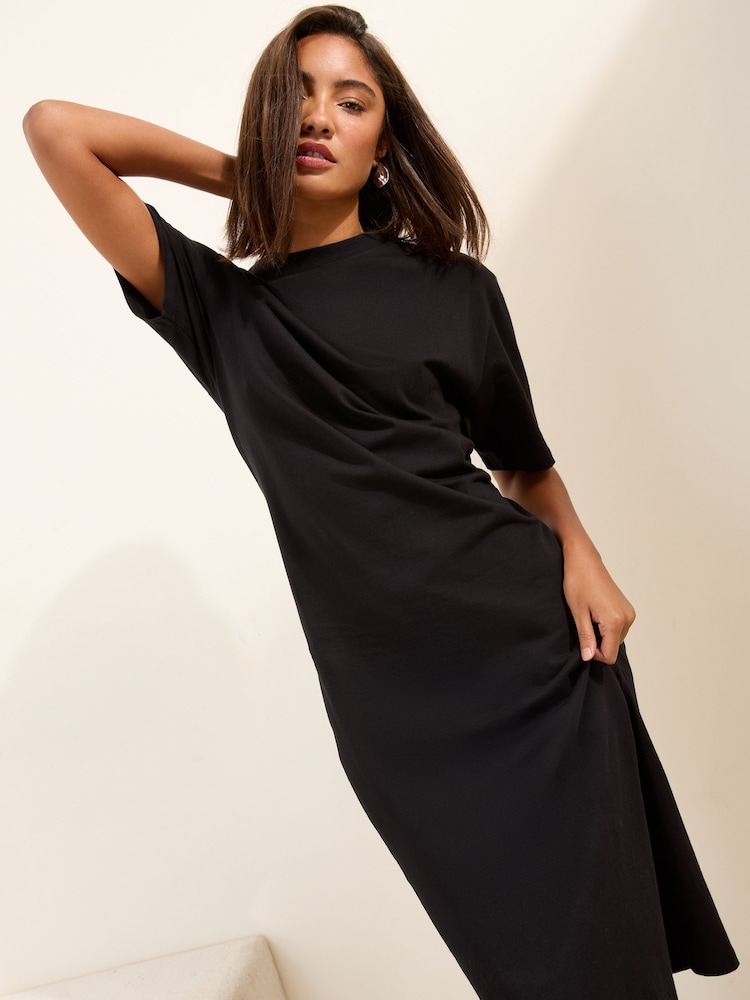 Football Silkfred Oversized Jersey T Shirt Dress T-shirt Dress With Lace Lady Football Silkfred Oversized Jersey T Shirt Dress T-shirt Dress With Lace Lady