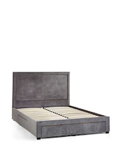 Julian Bowen Grey Mayfair Storage Bed - Image 4 of 13