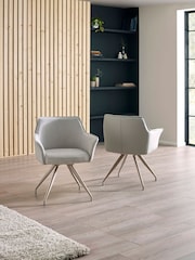 Julian Bowen Ivory Noah Dining Chair - Image 1 of 16