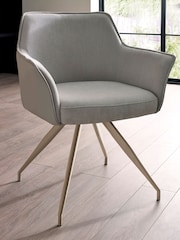Julian Bowen Ivory Noah Dining Chair - Image 10 of 16