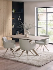 Julian Bowen Ivory Noah Dining Chair - Image 15 of 16