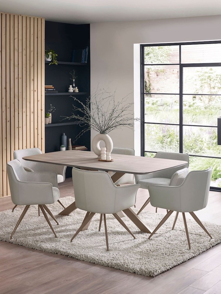 Julian Bowen Ivory Noah Dining Chair - Image 16 of 16 Julian Bowen Ivory Noah Dining Chair - Image 16 of 16