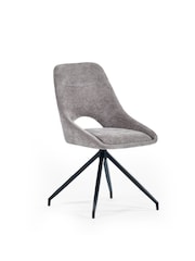 Julian Bowen Set of 2 Grey Jonah Dining Chairs - Image 3 of 11