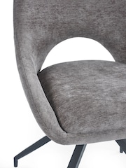 Julian Bowen Set of 2 Grey Jonah Dining Chairs - Image 5 of 11