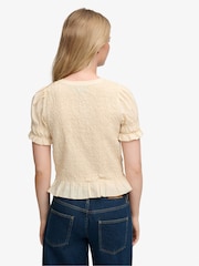 Superdry Smocked Blouse - Imagen 2 de 4