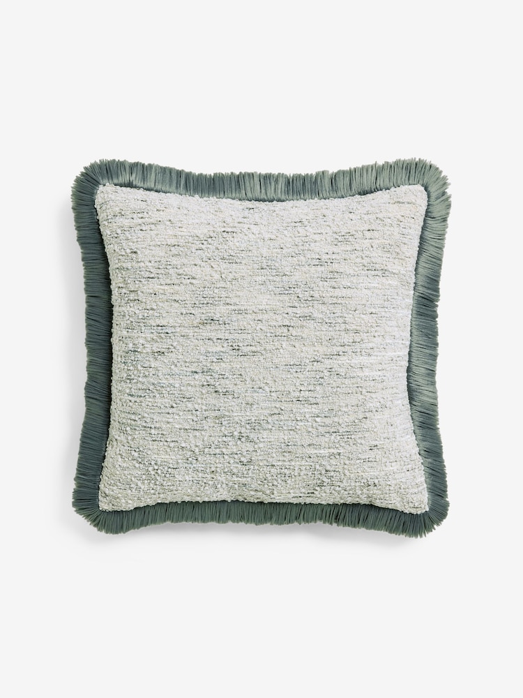 وسادة كرسي بفرشات Boucle مع شراريب 50 X 50 سم - Image 2 of 4 وسادة كرسي بفرشات Boucle مع شراريب 50 X 50 سم - Image 2 of 4