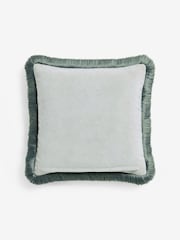 وسادة كرسي بفرشات Boucle مع شراريب 50 X 50 سم - Image 3 of 4