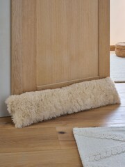 Natural Shearling Draught Excluder - Image 1 of 3