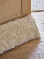 Natural Shearling Draught Excluder - Image 2 of 3
