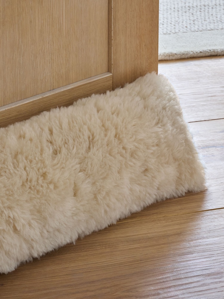 Natural Shearling Draught Excluder - Image 2 of 3